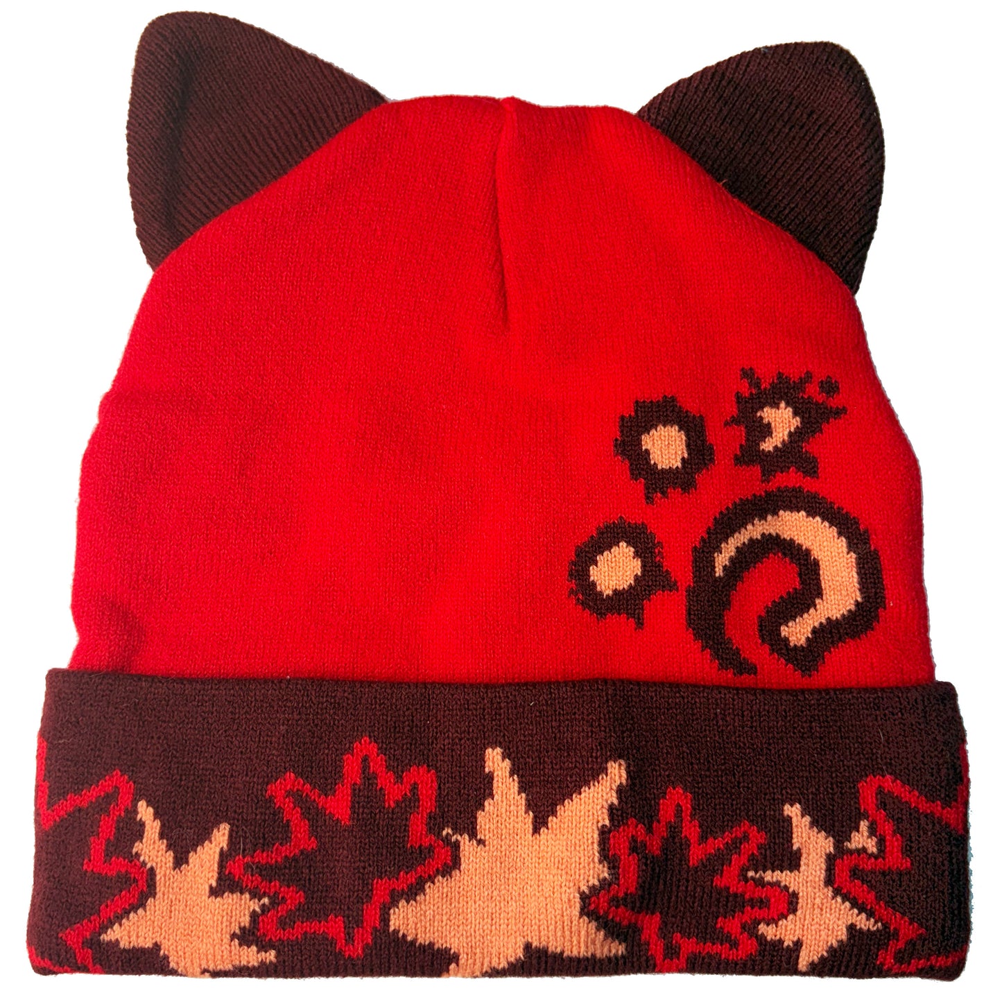 Red Panda Hat and Scarf
