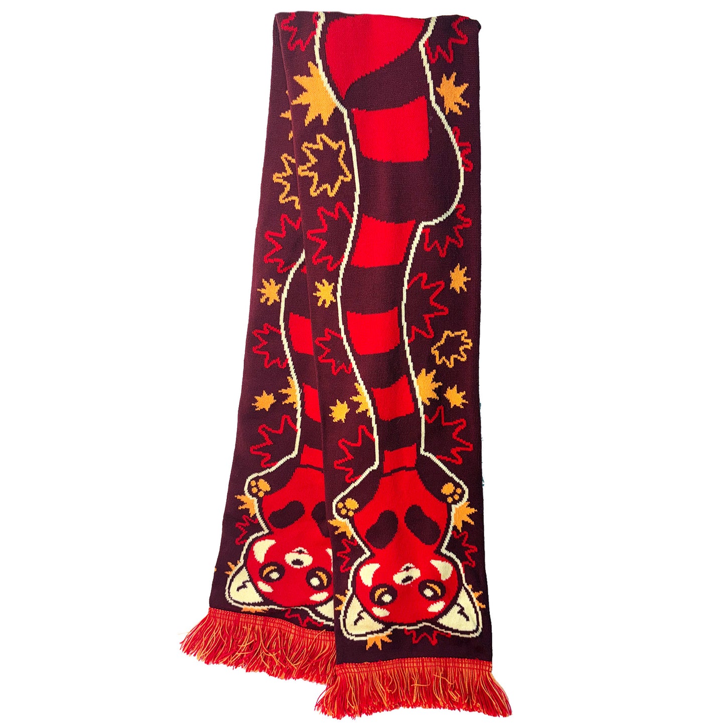 Red Panda Hat and Scarf