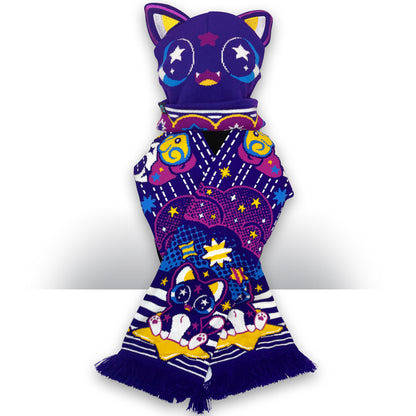 Cosmic Kitten Hat and Scarf